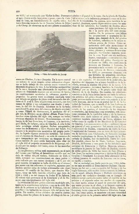 LAMINA ESPASA 22757: Castillo de Jarasp en Suiza