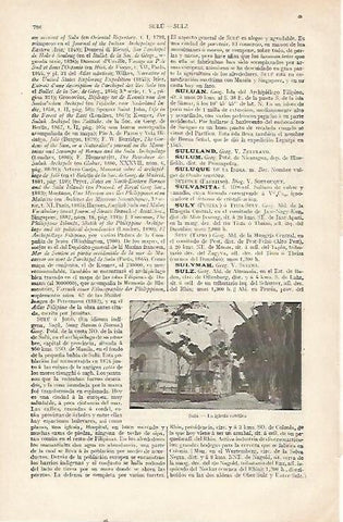 LAMINA ESPASA 22765: Iglesia catolica de Sulu