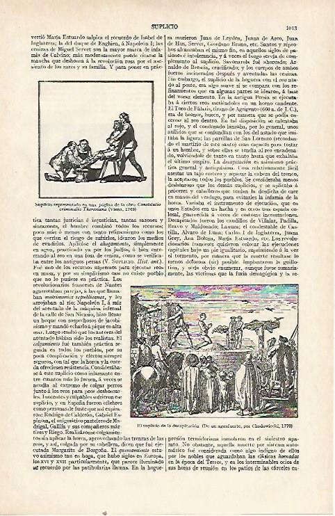 LAMINA ESPASA 22779: El suplicio de la decapitacion