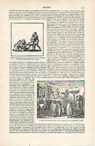 LAMINA ESPASA 22779: El suplicio de la decapitacion