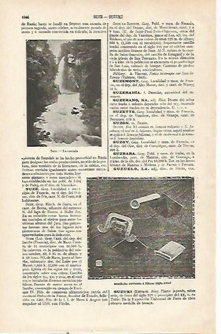 LAMINA ESPASA 22800: Cascada de Suze Francia