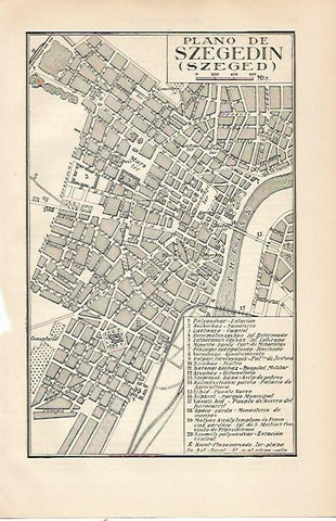 LAMINA ESPASA 22815: Plano de Szegedin