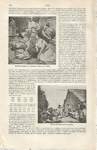 LAMINA ESPASA 22821: Jugando a la taba en la antiguedad por Vasari