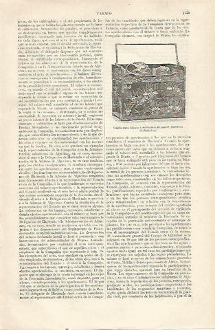LAMINA ESPASA 22826: Caja para tabaco de Japon