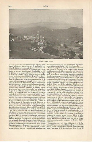 LAMINA ESPASA 22854: Vista de Tafna
