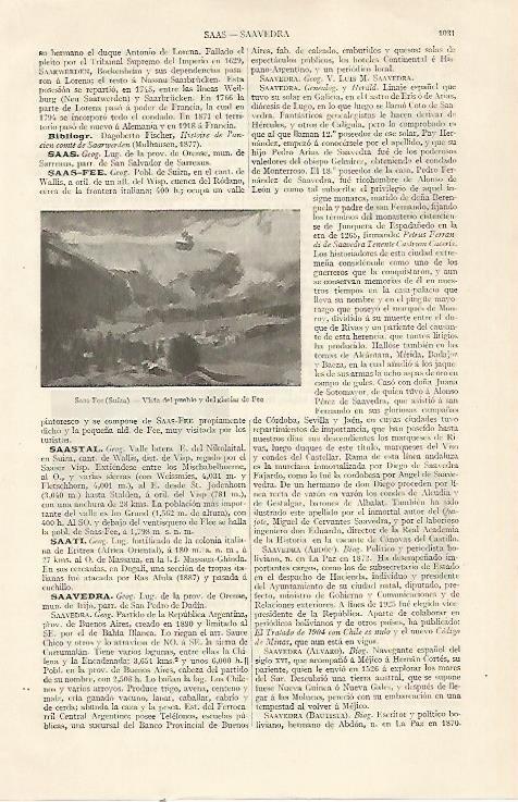 LAMINA ESPASA 22888: Glaciar de Saas Fee en Suiza