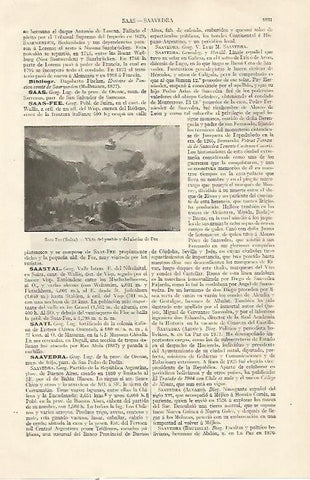 LAMINA ESPASA 22888: Glaciar de Saas Fee en Suiza