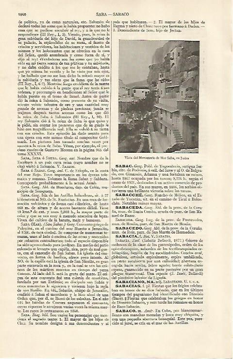 LAMINA ESPASA 22889: Monasterio de mar Saba en Judea