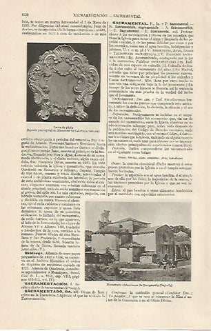 LAMINA ESPASA 22902: Sacra de plata