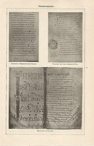 LAMINA ESPASA 22903: Manuscrito de San Gall