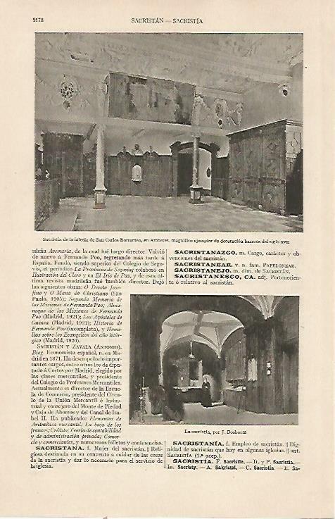 LAMINA ESPASA 22909: Iglesia de San Carlos Borromeo en Amberes