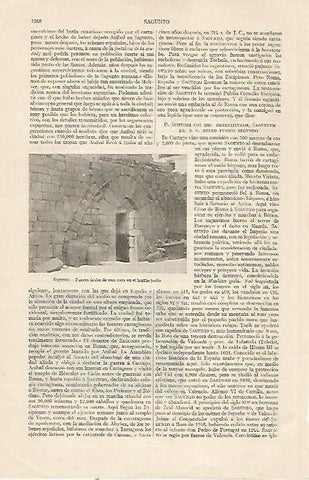 LAMINA ESPASA 22931: Barrio judio de Sagunto