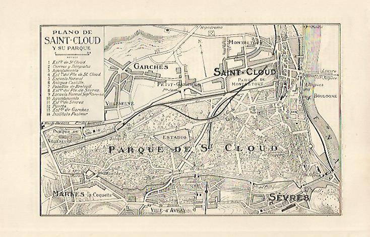 LAMINA ESPASA 22950: Plano de Saint Cloud