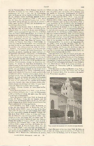 LAMINA ESPASA 22983: Abadia de Saint Maurice