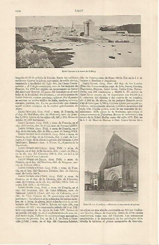 LAMINA ESPASA 23002: Saint Servan y la torre de Solidor