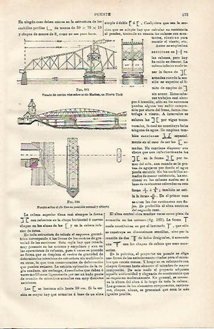 LAMINA ESPASA 23051: Puente de cuatro vias en Nueva York