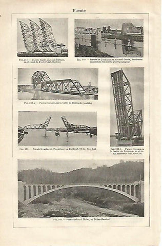 LAMINA ESPASA 23054: Puente de Boston Terdeuzen Buzzarde portland y Boberullersdorf