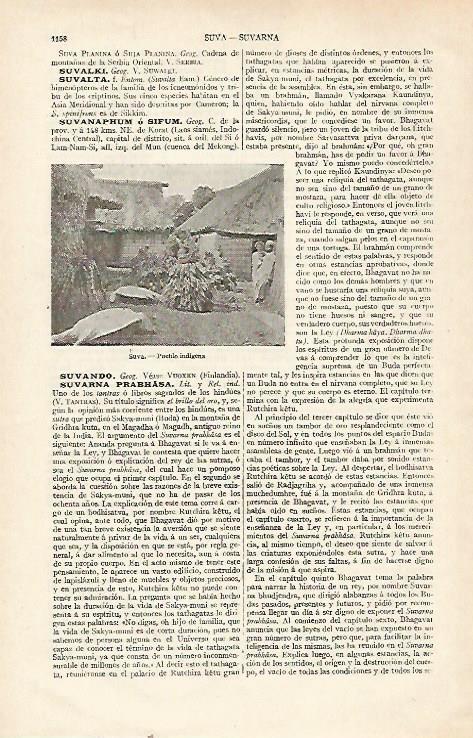LAMINA ESPASA 22799: Pueblo indigena de Suva