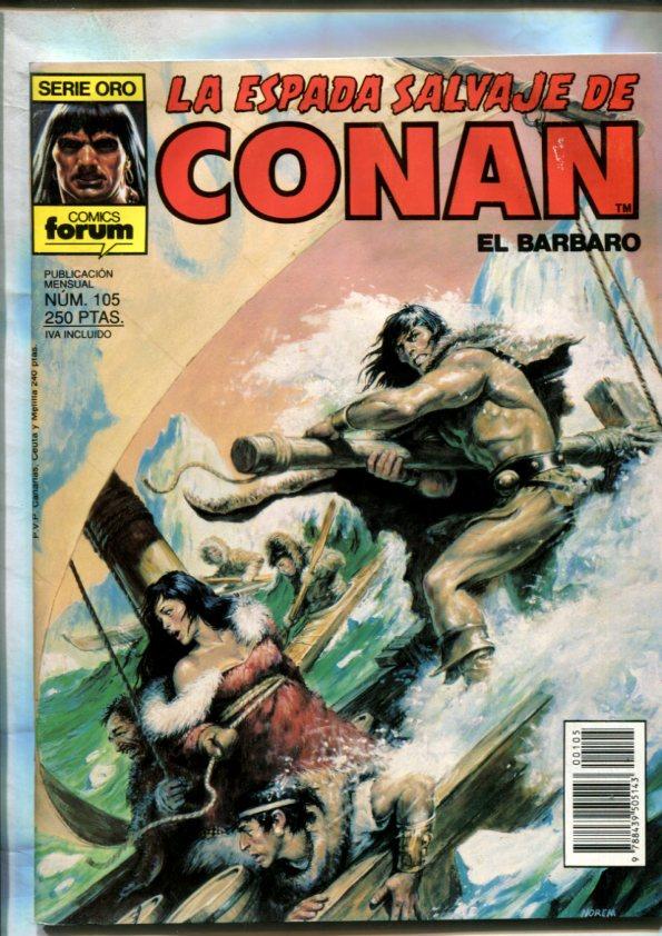 La espada salvaje de conan primera edicion numero 105: El dios marino