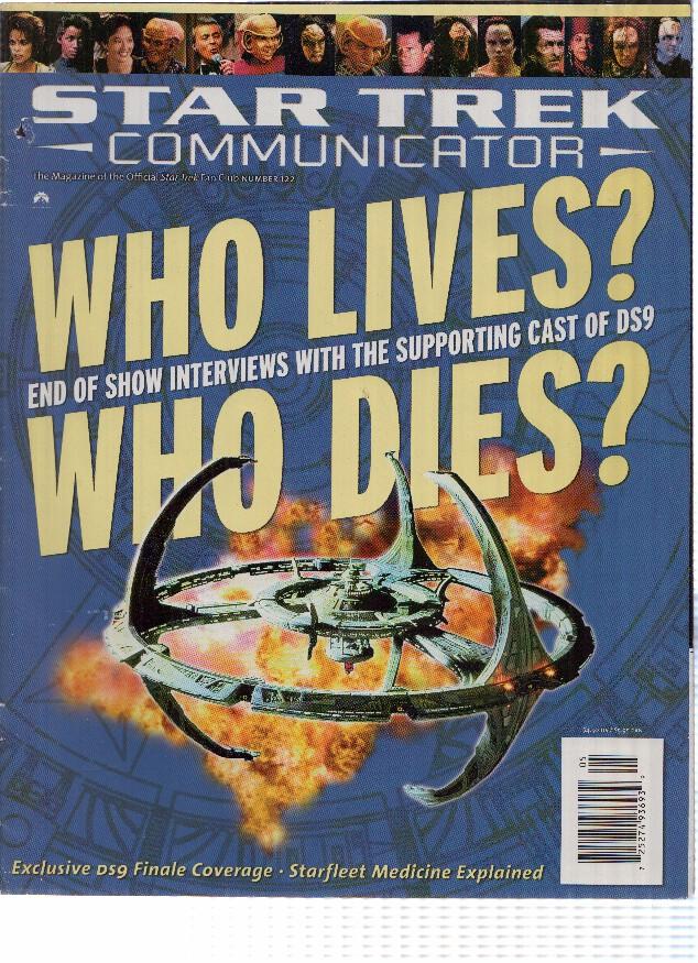 Revista/Magazine: STAR TREK COMMUNICATOR, Numero 122: Who Lives?, Who Dies?