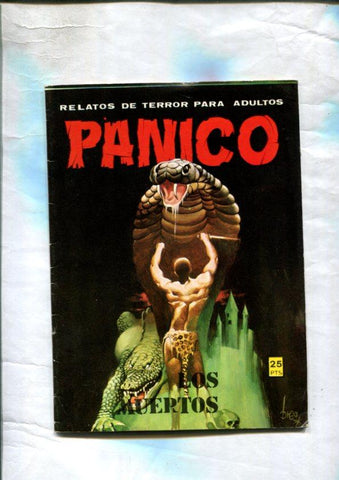 Panico formato libreta numero ?: Los muertos acuden (Anglada)