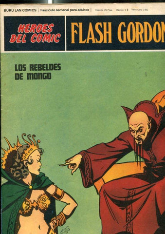 Flash Gordon tomo 01 fasciculo numero 002: Los rebeldes de Mongo