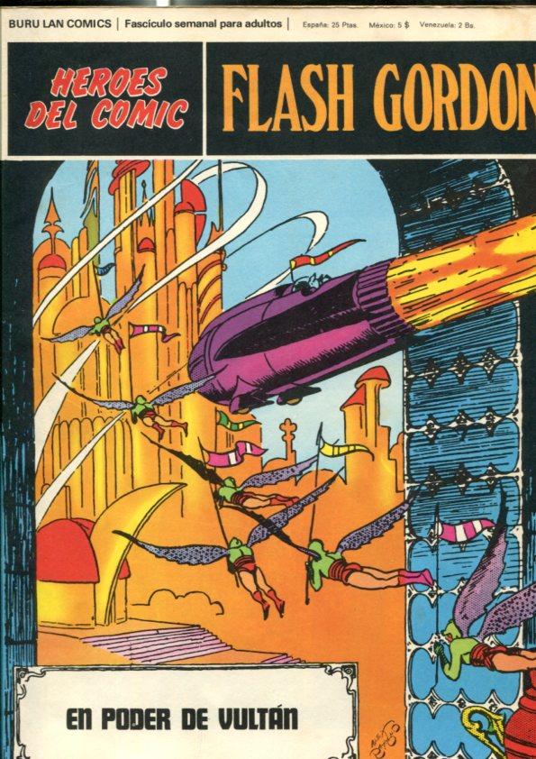 Flash Gordon tomo 01 fasciculo numero 003: En poder de Vultan