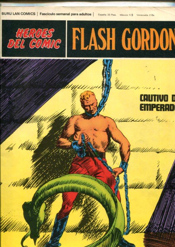 Flash Gordon tomo 01 fasciculo numero 009: Cautivo del emperador