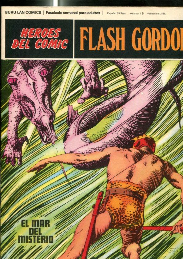 Flash Gordon tomo 01 fasciculo numero 010: El mar del misterio