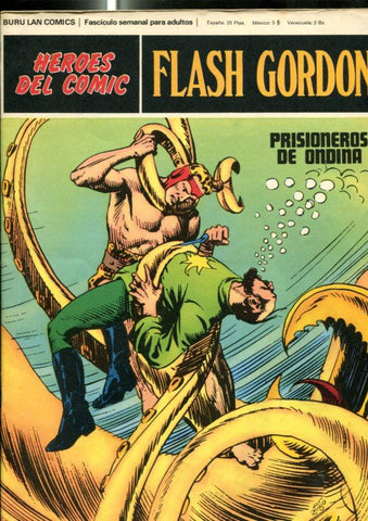 Flash Gordon tomo 02 fasciculo numero 011: Prisioneros de Ondina