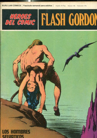 Flash Gordon tomo 02 fasciculo numero 014: Los hombres selvaticos