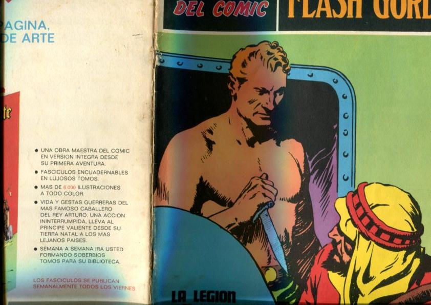 Flash Gordon tomo 02 fasciculo numero 016: La legion del desierto (numerado 2 en interior)