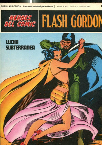 Flash Gordon tomo 02 fasciculo numero 018: Lucha subterranea