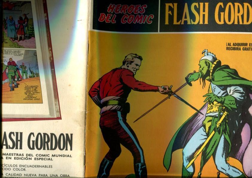 Flash Gordon tomo 1 fasciculo numero 01: En los bosques de Arboria (numerado 2 interior cubierta)