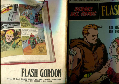 Flash Gordon tomo 1 fasciculo numero 02: La reina de Frigia (numerado 3 interior cubierta)