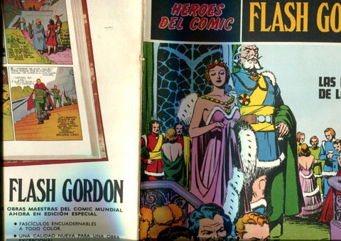 Flash Gordon tomo 1 fasciculo numero 04: Las intrigas de la corte (numerado 1 interior cubierta)