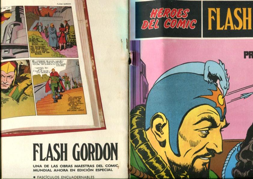 Flash Gordon tomo 1 fasciculo numero 06: Prisionera de Ming (numerado 2 interior cubierta)