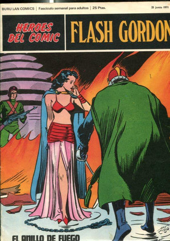 Flash Gordon tomo 1 fasciculo numero 07: El anillo de fuego