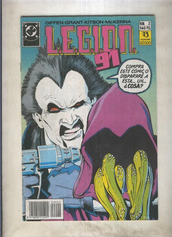 Legion 91 numero 02: El padrino tira de los hilos