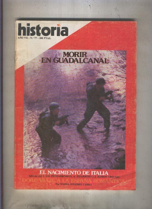 Historia 16 numero 077: Morir en Guadalcanar
