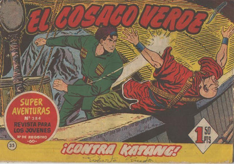 El Cosaco Verde original numero 035: Contra katang