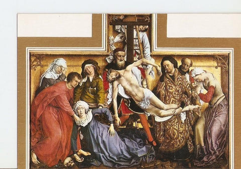 Postal 021296 : El descendimiento de la cruz, Van Der Weyden