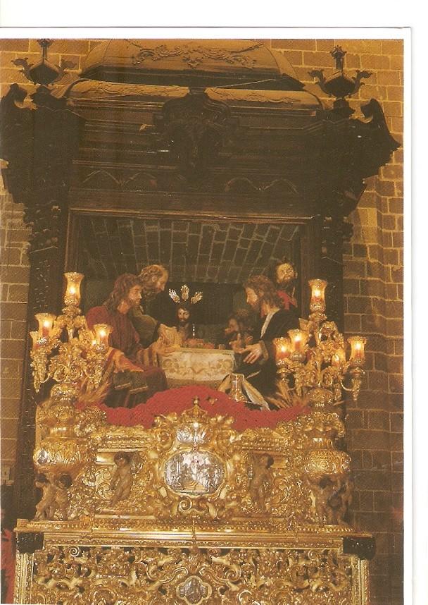 Postal 029960 : Sagrada Cena de Ntro. Señor Jesucristo Semana Santa de Jerez