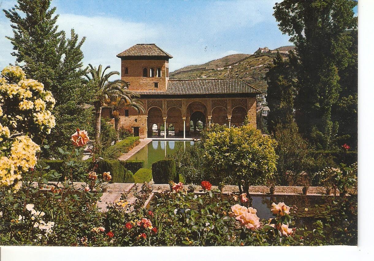 Postal 038701 : Granada. Alhambra. Torre de las Damas y Jardines del Partal