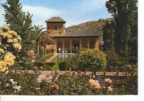 Postal 038701 : Granada. Alhambra. Torre de las Damas y Jardines del Partal