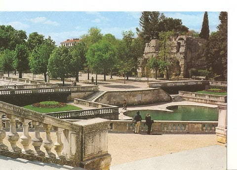 Postal 039621 : La Rome Française - Nîmes. Jardin de la Fontaine (XVIII s.)