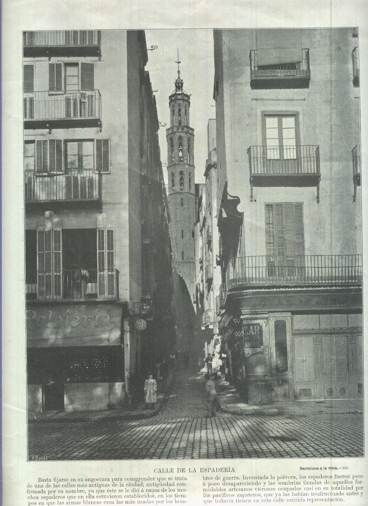Lamina 042: Calle de la Espaderia