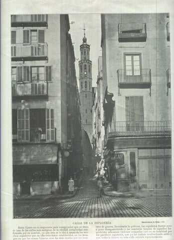 Lamina 042: Calle de la Espaderia