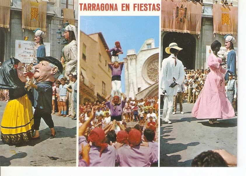 Postal 045589 : Tarragona (España). Fiestas de la Ciudad