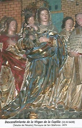 POSTAL 54752: Descendimiento de la Virgen de la Capilla. Jaen